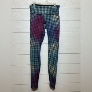 lululemon athletica Multicolor Grid Leggings Size 4